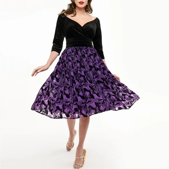 Unique Vintage | Dresses | Nwot Disney Princess Collection Velvet Marceline Swing Dress Sz 4 | Poshmark Unique Vintage | Dresses | Nwot Disney Princess Collection Velvet Marceline Swing Dress Sz 4 | Poshmark